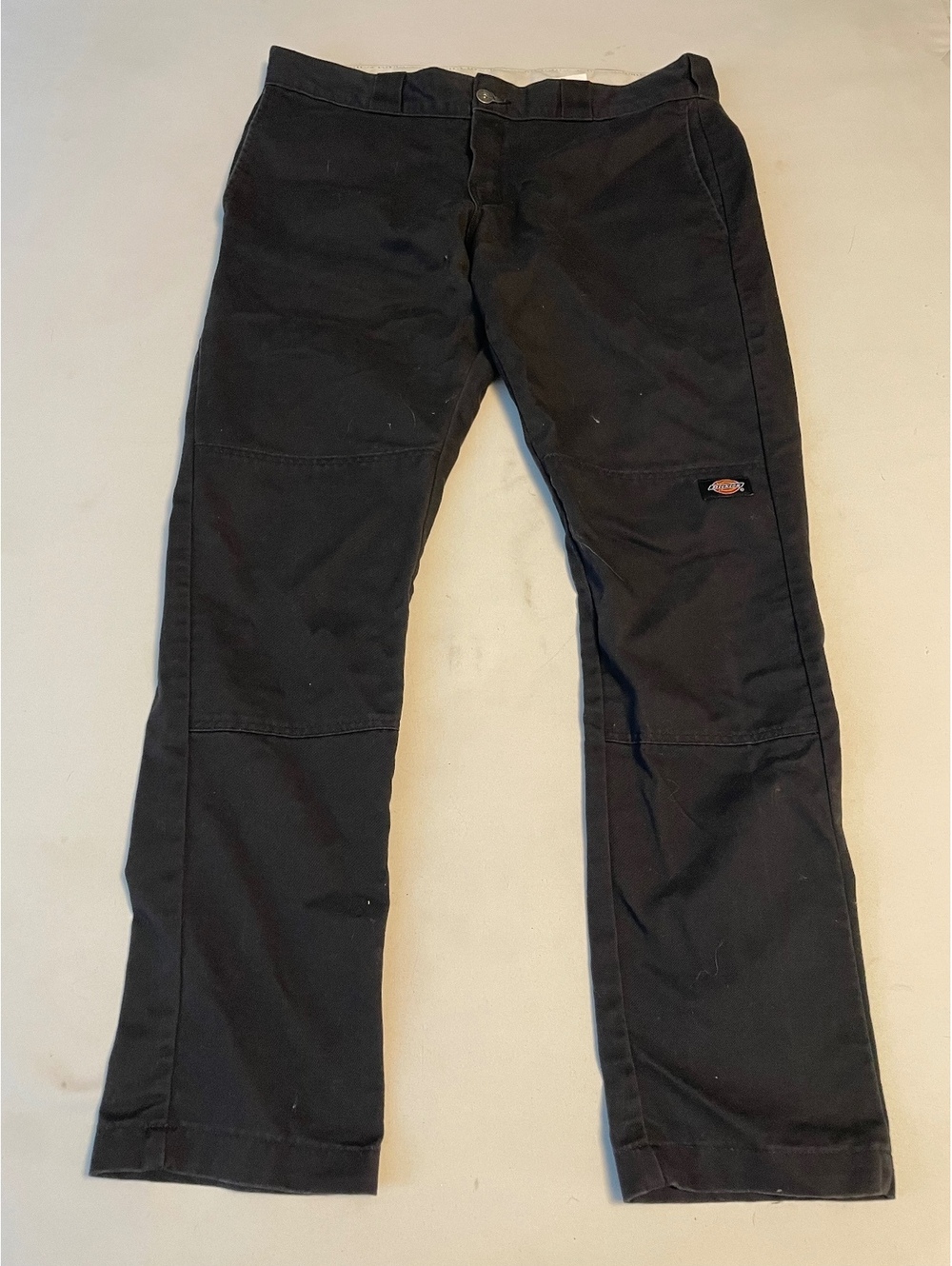 Dickies Skinny Straight Black Work Pants 34x30